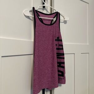 Justice Marled Purple Tank Top